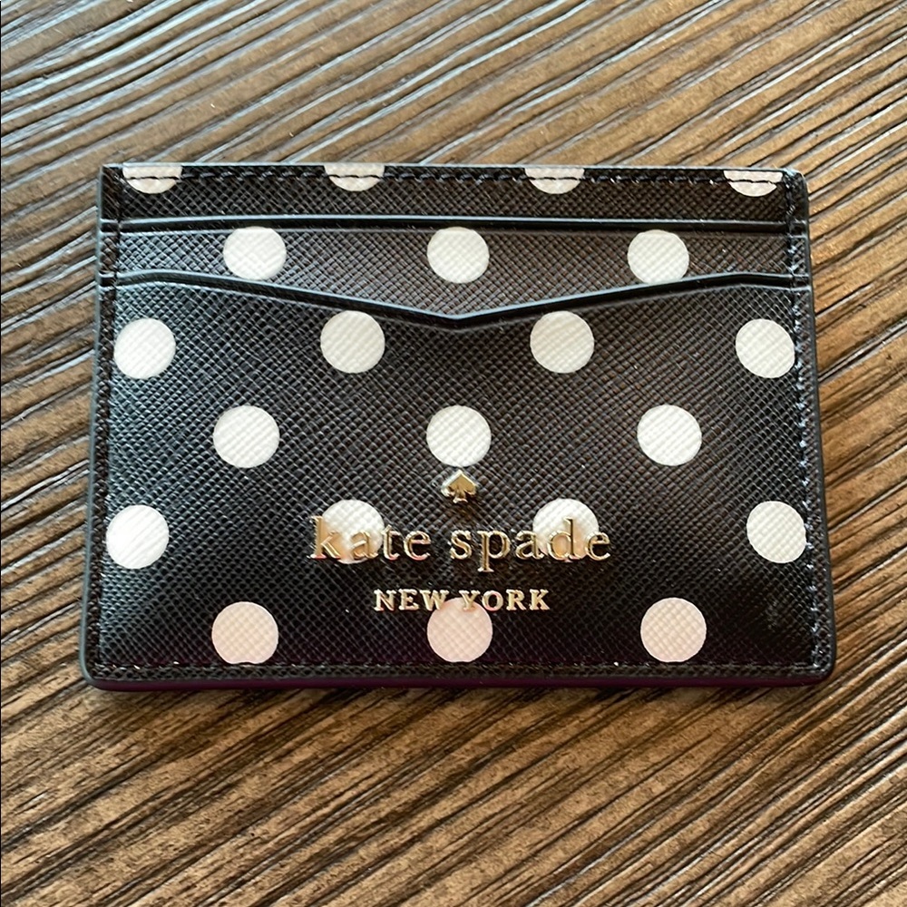 Kate Spade Cheers Card Holder NWT